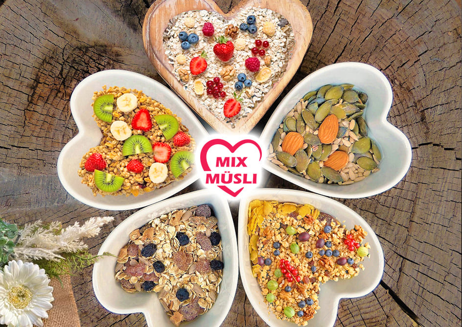 Müsli selber machen - das beste Müsli der Welt ist Deine eigene Mischung